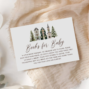 It Takes a Village Baby Shower Books for Baby Enclosure Card