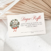 It Takes a Village Baby Shower Diaper Raffle