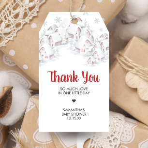 It Takes a Village Baby Shower Favour Tags