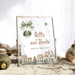 It Takes a Village Baby Shower Gift and Books Poster