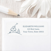 It Takes a Village Baby Shower Return Address