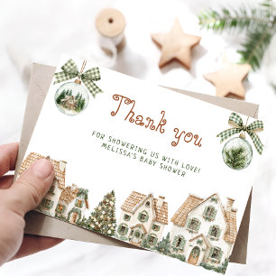 It Takes a Village Baby Shower Thank You Card