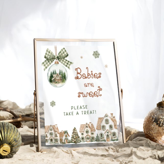 It Takes a Village Christmas Babies are Sweet Poster (Creator Uploaded)