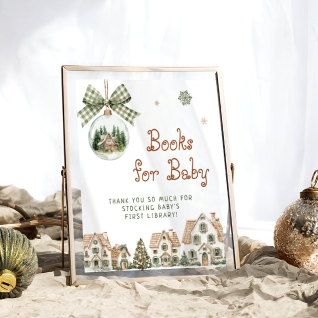 It Takes a Village Christmas Books for Baby Poster (Creator Uploaded)