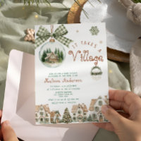 It Takes a Village Gender Neutral Baby Shower