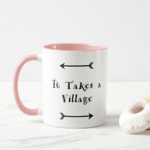It takes a Village - Parenting Adoption Mug