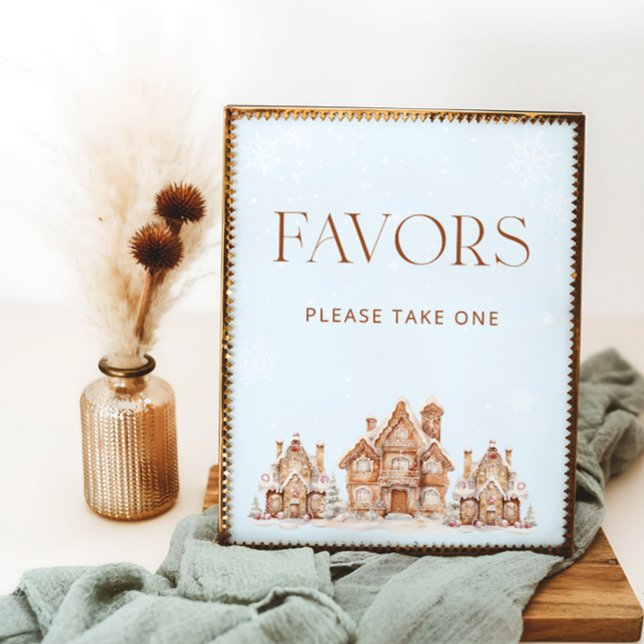 It Takes a Village Winter Baby Shower Favours Poster (Creator Uploaded)