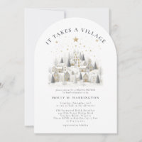 It Takes a Village Winter Baby Shower