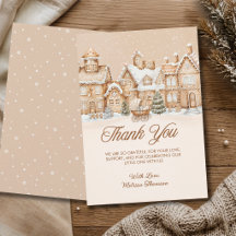 It Takes A Village Winter Gingerbread Baby Shower
