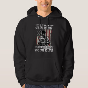 It Takes Special Person To Risk So Much Veteran Hoodie