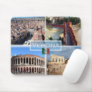 IT Verona - Arena Internally - Castelvecchio Bridg Mouse Pad