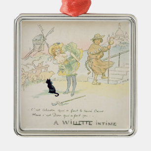 'It was Abadie who made the Sacre-Coeur, but God m Metal Tree Decoration