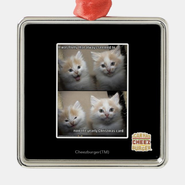 It was Fluffy Metal Tree Decoration (Front)