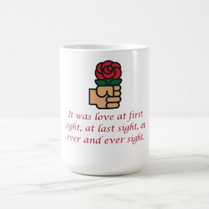 It Was Love At First Sight Coffee Mug