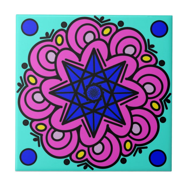 It Was Made Of Stars Tile (Front)