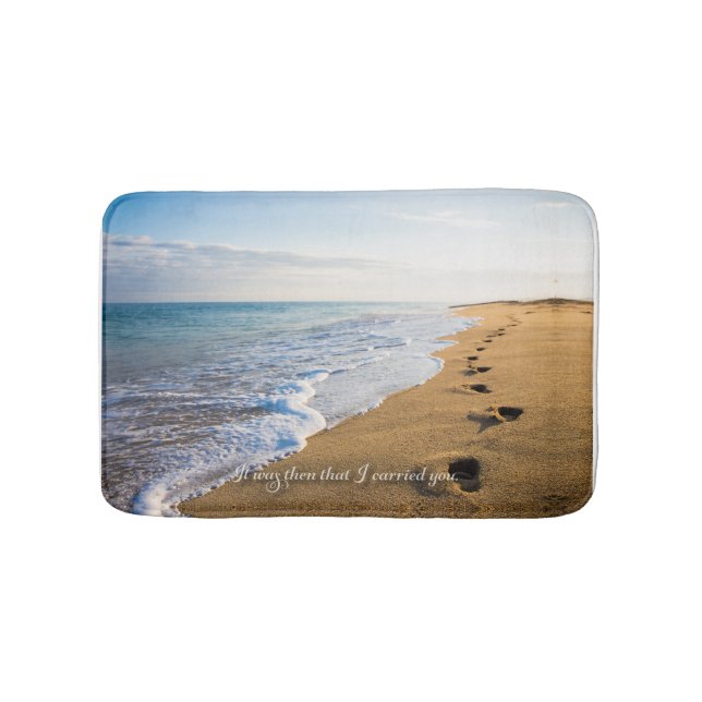 It was then that I carried you. Bath Mat (Front)