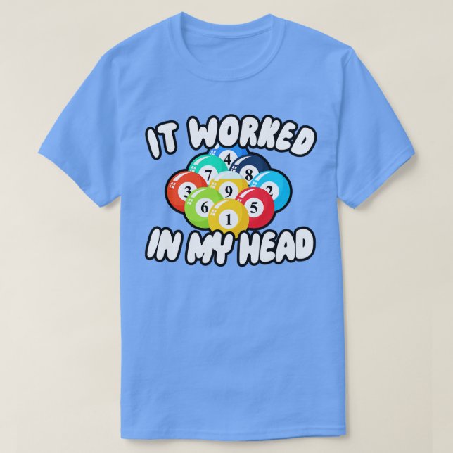 It Worked In My Head T-Shirt (Design Front)