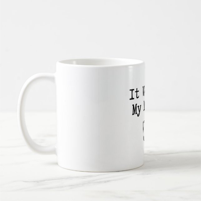 It Works On My Machine Coder Shirt Coffee Mug (Left)