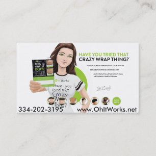 it works wake up now business cards wakeupnow card