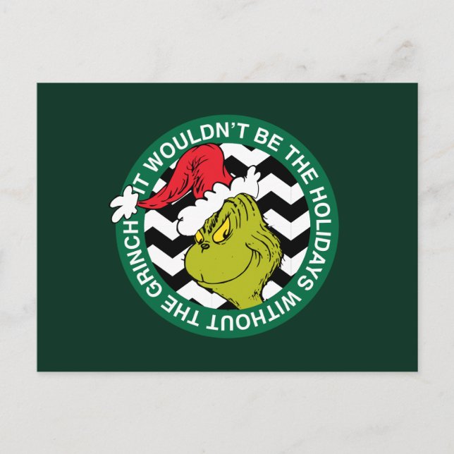 It Wouldn't Be the Holidays Without Grinch Postcard (Front)