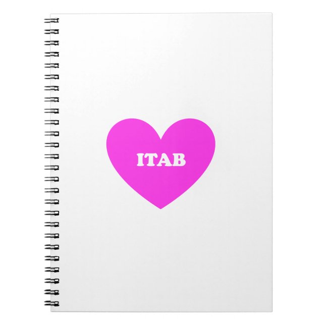 Itab Spiral Notebook (Front)