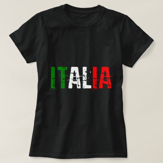 Italia 2021 jersey Italian flag Italy Italians Pul T-Shirt (Design Front)