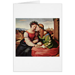 Italia And Germania By Johann Friedrich Overbeck