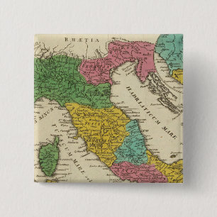 Italia Antiqua 15 Cm Square Badge