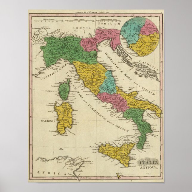 Italia Antiqua Poster (Front)