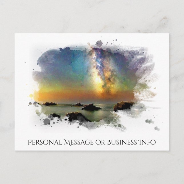 *~* Italia Beach Spiaggia delle cannelle AP12 Postcard (Front)