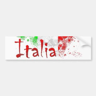 Italia Bumper Sticker