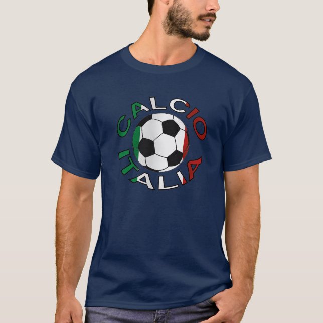 Italia Calcio Italy Football T-Shirt (Front)