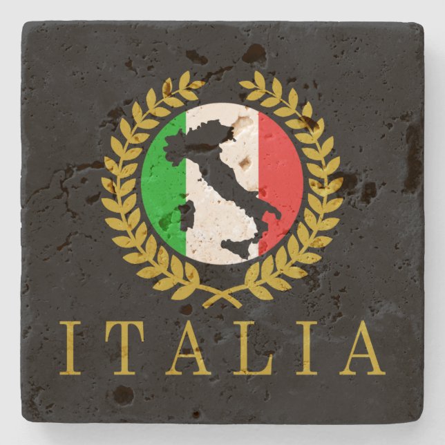 Italia Classico Stone Coaster (Front)