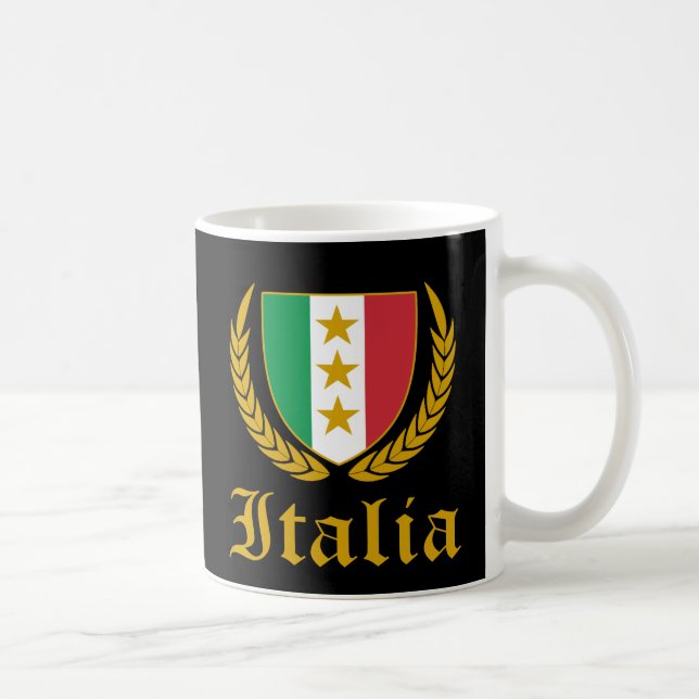 Italia Crest Coffee Mug (Right)