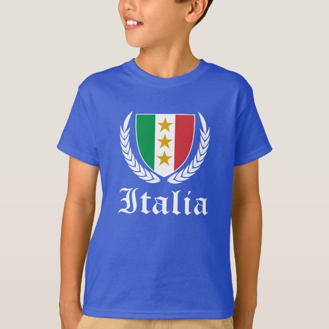 Italia Crest T-Shirt (Front)