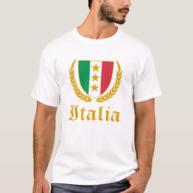 Italia Crest T-Shirt (Front)