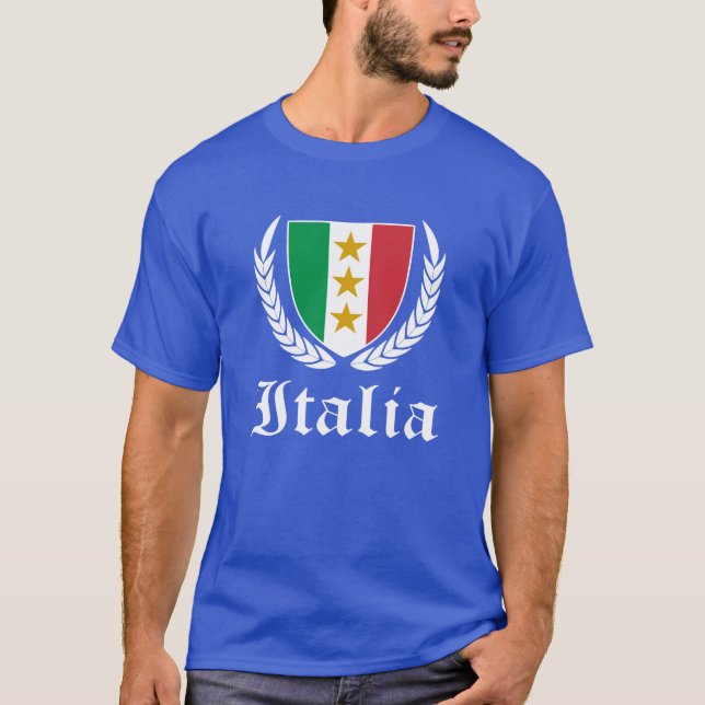 Italia Crest T-Shirt (Front)