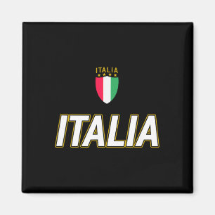 Italia Design, Italian Soccer Jersey Style, Italy  Magnet