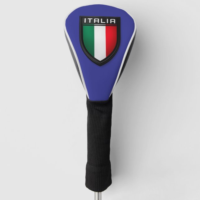 Italia Flag Golf Cover (Front)