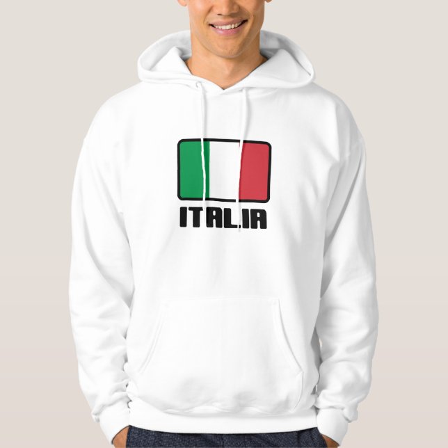 Italia Flag Hoodie (Front)