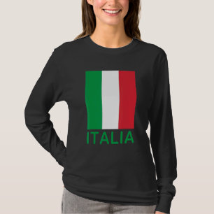 Italia Flag Italian Italy Family Heritage Parotiti T-Shirt