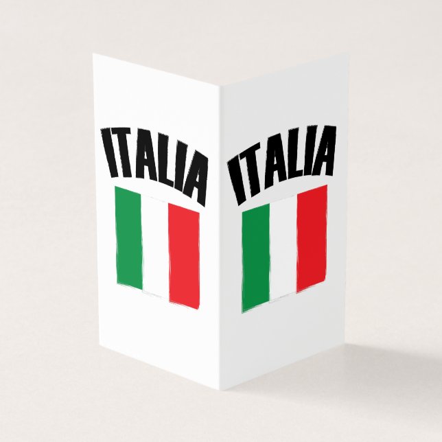 Italia Flag Italy (Outside)