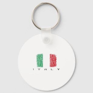 Italia Flag Key Ring