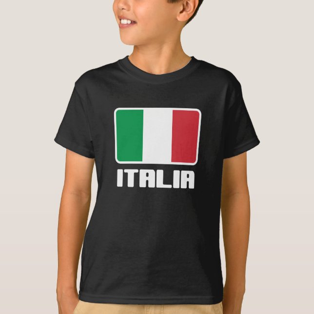 Italia Flag T-Shirt (Front)