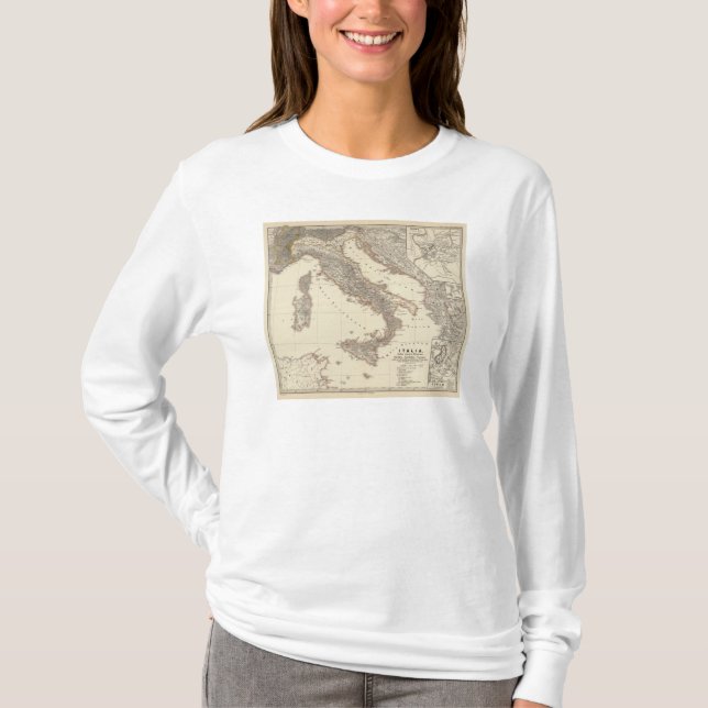 Italia, Gallia citerior, Illyricum, Sicilia T-Shirt (Front)