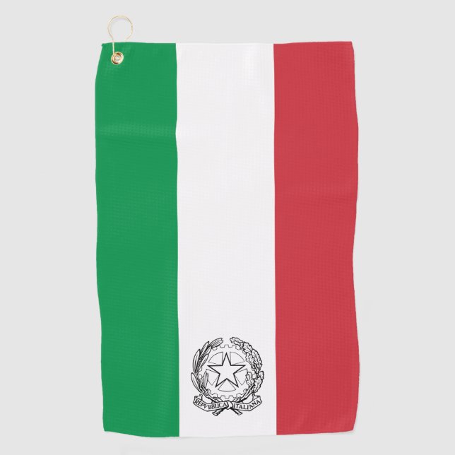 Italia  golf towel (Front)