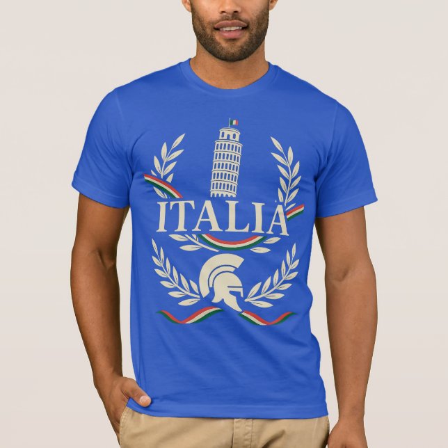 Italia Heritage Crest T-Shirt (Front)
