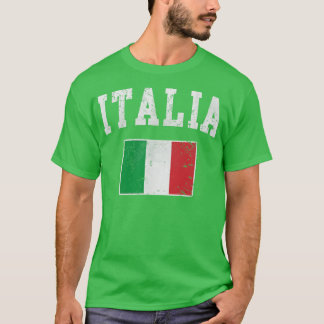 Italia Italian Flag Italy Italiano T-Shirt