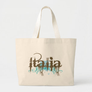 Italia Italy T-shirt Large Tote Bag