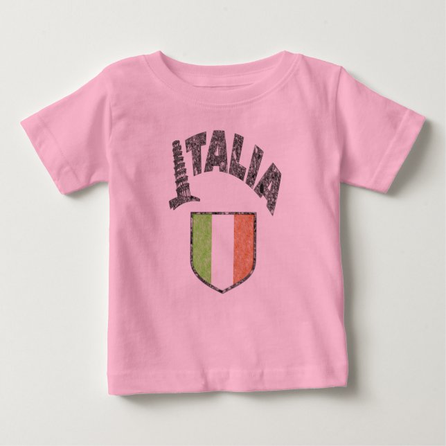 Italia Long Sleeve Toddler Shirt (Front)